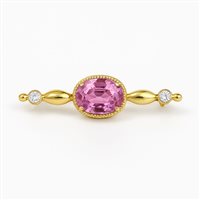 Broche Idee Preziose dal 1987 Mujer in Oro amarillo Zircone IP.ACK18G/4C